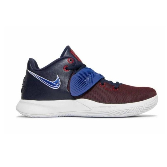 kyrie flytrap white blue red